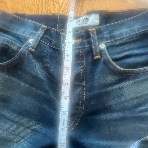Baldwin the Henley Jean Men’s Classic Slim Jeans Dark Wash Size 28 x 34 Inseam - Picture 8 of 13